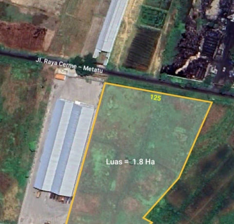 Dijual Tanah Raya Metatu, Gresik