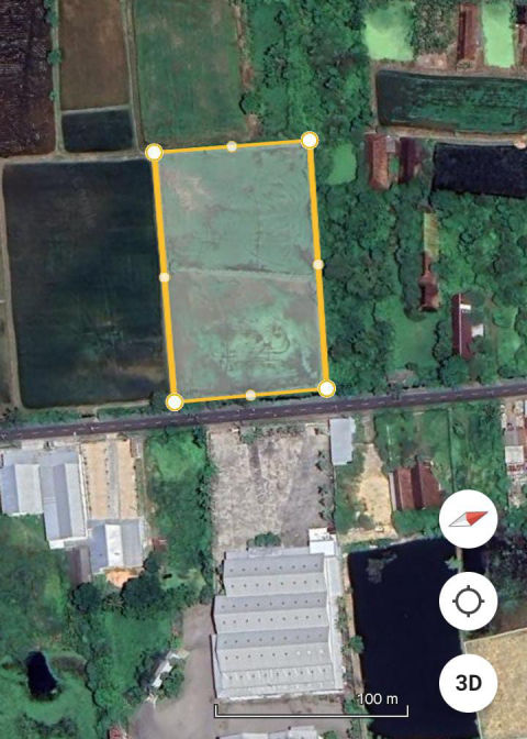 Dijual Lahan Jalan Raya Metatu Cerme Gresik