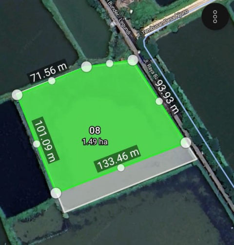 Dijual Lahan Cerme Gresik