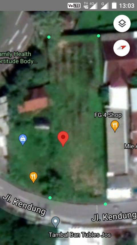 Dijual Lahan Jalan Kendung