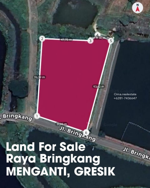 Dijual Tanah Menganti Gresik
