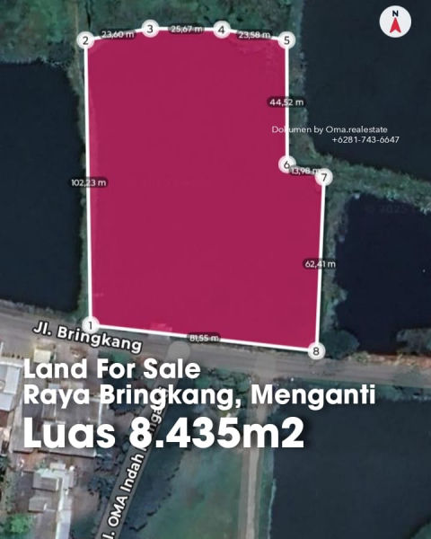 Dijual Tanah Menganti Gresik