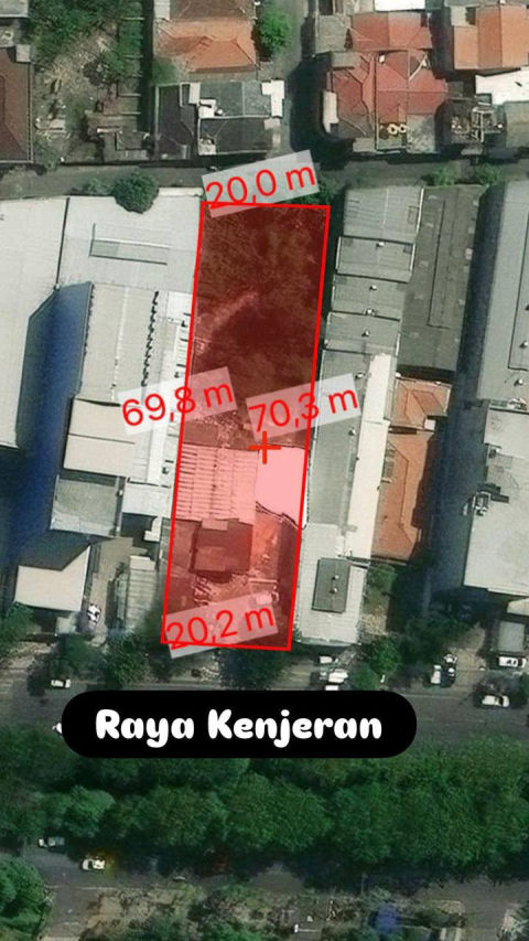 Disewa Tanah Jalan Raya Kenjeran