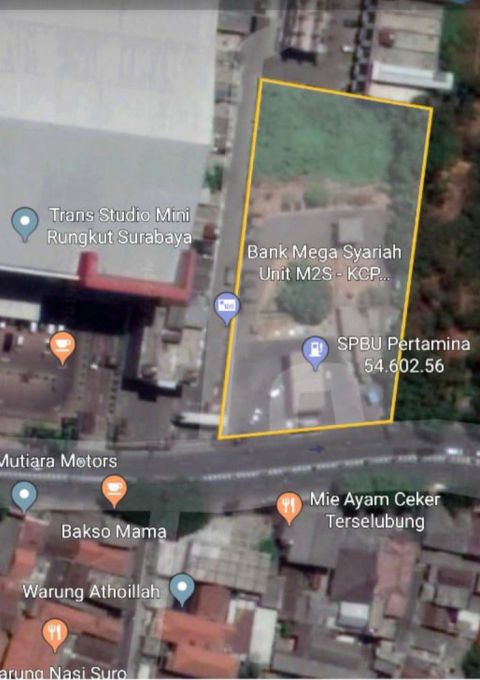 Dijual Tanah dan Bangunan Rungkut