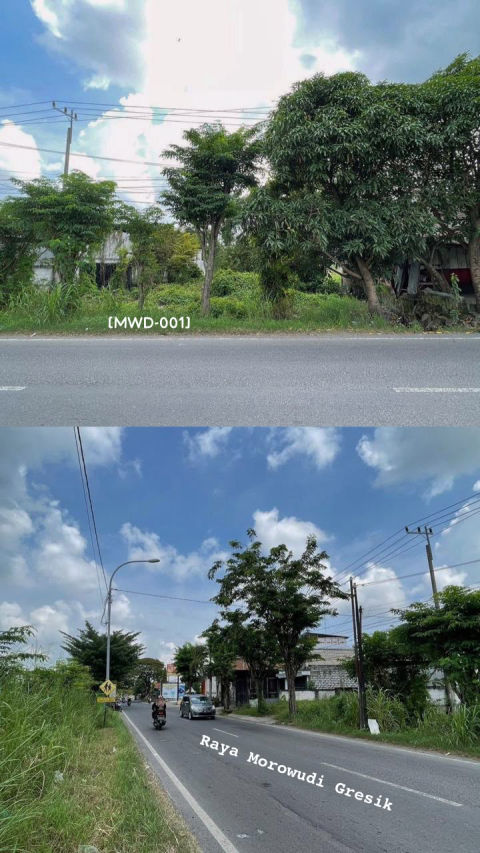 Dijual Tanah Raya Morowudi Gresik