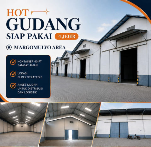 Disewa Gudang Margomulyo
