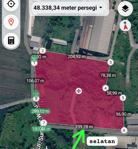 Dijual Tanah Industri Ngoro, Mojokerto