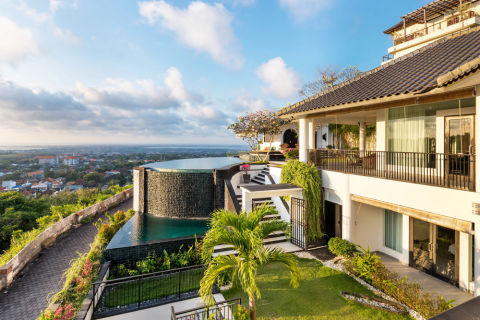 Dijual luxury villa dengan ocean view di Goa Gong, Ungasan