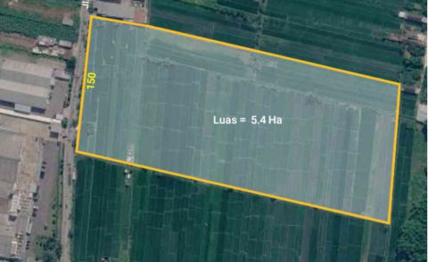 Dijual Tanah Industri Mojosari, Mojokerto