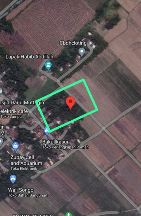 Dijual Tanah Sumobito Jombang
