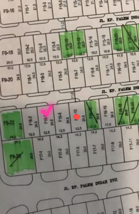 Dijual Tanah Pakuwon City Cluster Palm Beach