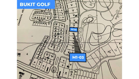 Dijual Tanah Citraland Cluster Bukit Golf