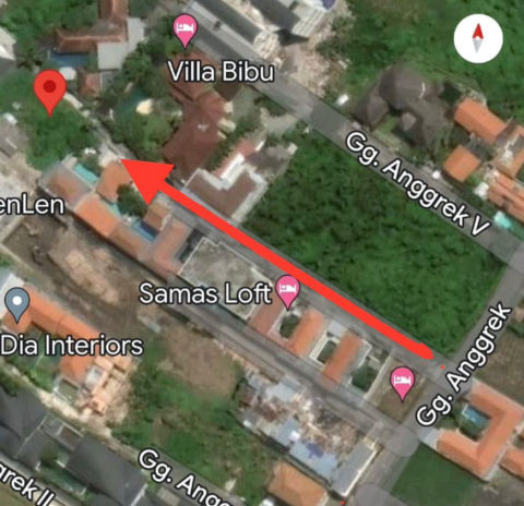 Dijual Tanah Canggu Brawa Bali