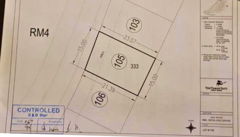 Dijual Tanah Taman Dayu Grand Riviera