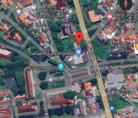 Dijual Tanah dan Bangunan Raya Sultan Agung Semarang