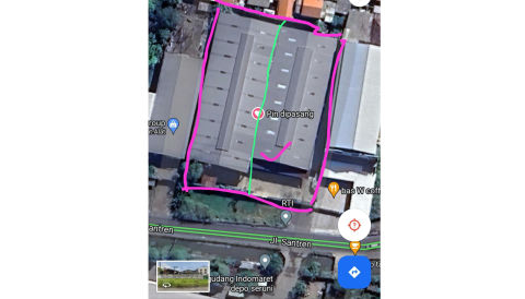 Dijual Pabrik dan Tanah Gedangan Sidoarjo