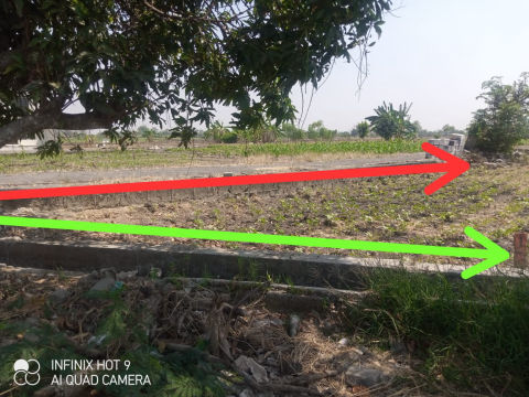 Dijual Tanah Dusun Batokan Benjeng Gresik