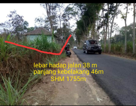 Dijual Tanah Lokasi Desa Kidangbang Wajak Malang
