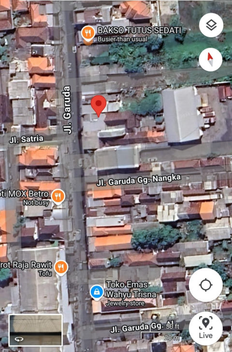 Dijual Tanah Jalan Raya Garuda, Betro, Sidoarjo