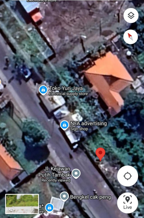 Dijual Tanah Komersial Jalan Kejawan Putih Tambak, Surabaya