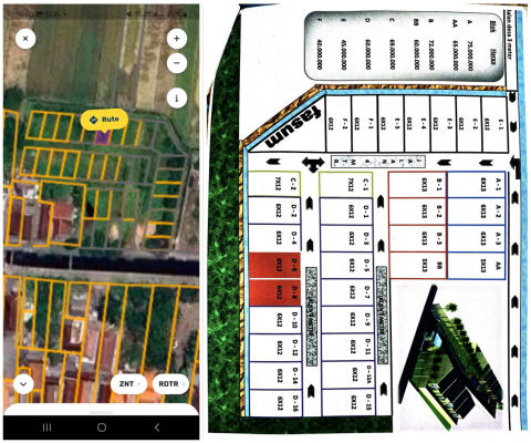 Dijual Tanah Cangkingsari Sukodono, Sidoarjo
