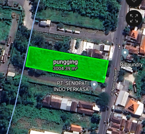 Dijual Lahan Industri Pungging Mojosari