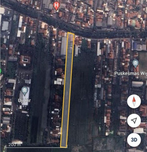 Dijual Tanah Raya Wiyung
