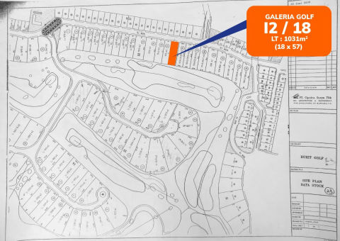 Dijual Tanah Citraland Cluster Galeria Golf