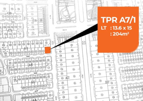 Dijual Tanah Citraland Cluster Taman Puspa Raya