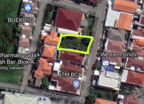 Dijual Tanah Dharmahusada Indah Barat
