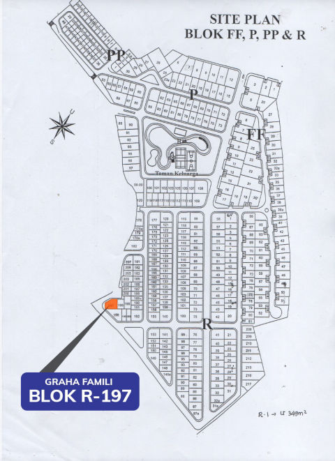 Dijual Tanah Graha Family Blok R