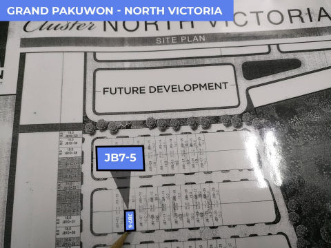 Dijual Tanah Grand Pakuwon Cluster North Victoria