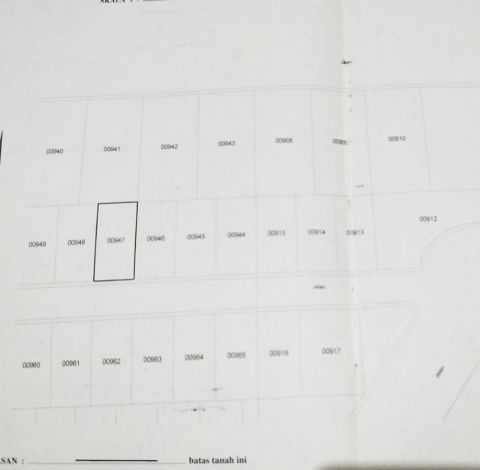 Dijual Tanah Bumi Citra Fajar Cluster Milano Park
