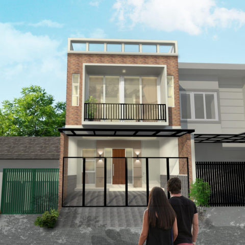 Dijual Rumah Pondok Tjandra Jalan Semangka Baru