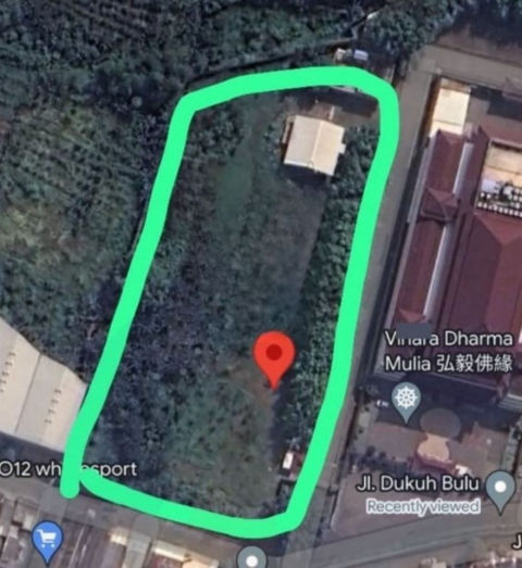 Dijual Tanah Komersial Bulu Jaya Lontar