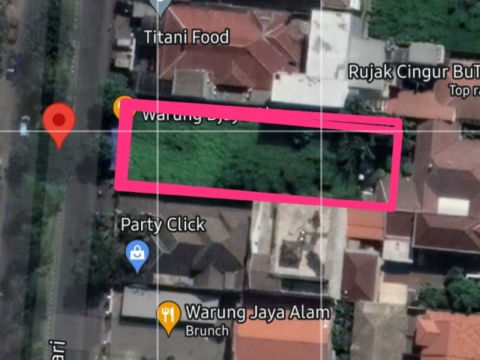 Dijual Tanah Komersial Raya Kendangsari