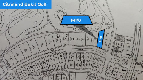 Dijual Tanah Citraland Cluster Bukit Golf