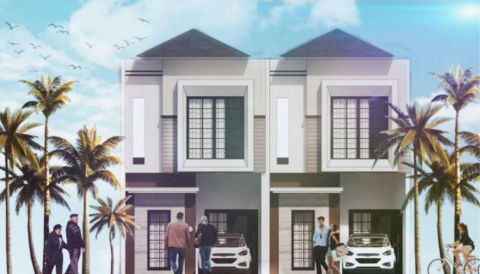 Dijual Rumah Rungkut Asri Minimalis Modern Baru Gress