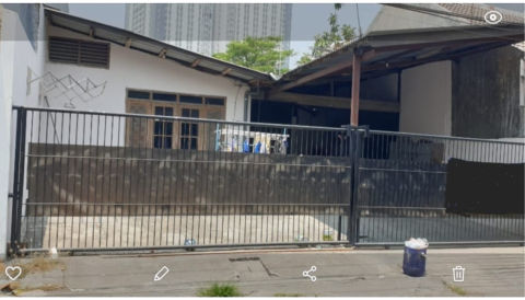Dijual Rumah dan Gudang Semampir Tengah