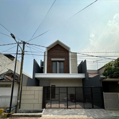 Dijual Rumah Rungkut Asri Tengah Baru Gress